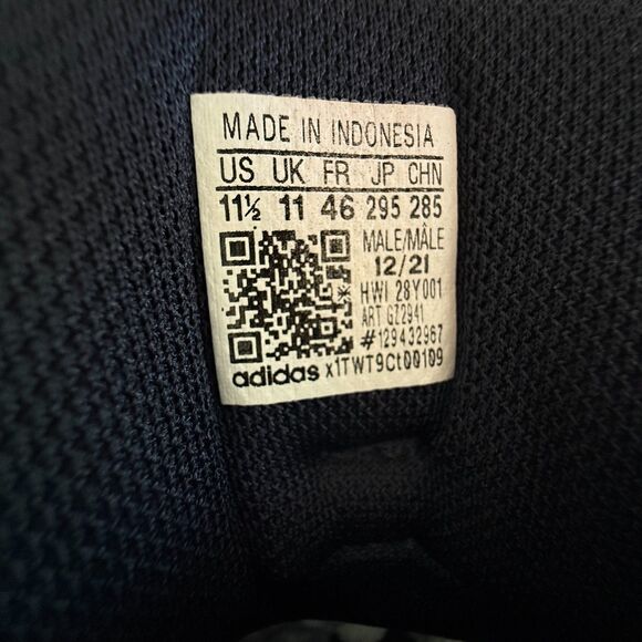 Size 11.5 Adidas Dropset Trainer Training Shoes ‘Iridescent Black’ Men’s GZ2941 - Picture 8 of 15